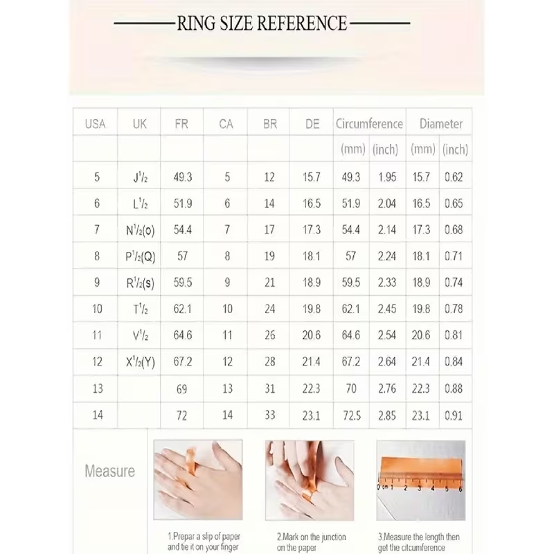 Women's Elegant Large Champagne Synthetic Zirconia Engagement Ring